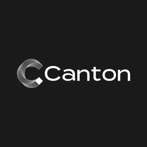 Canton White Logo